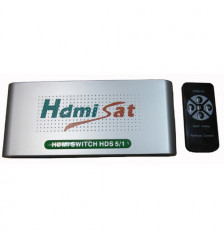 Switch HDMI 5 in/1ut