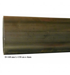 Mast pipe D = 168mm L = 150cmx4mm