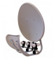 55cm toroidal dish antenna