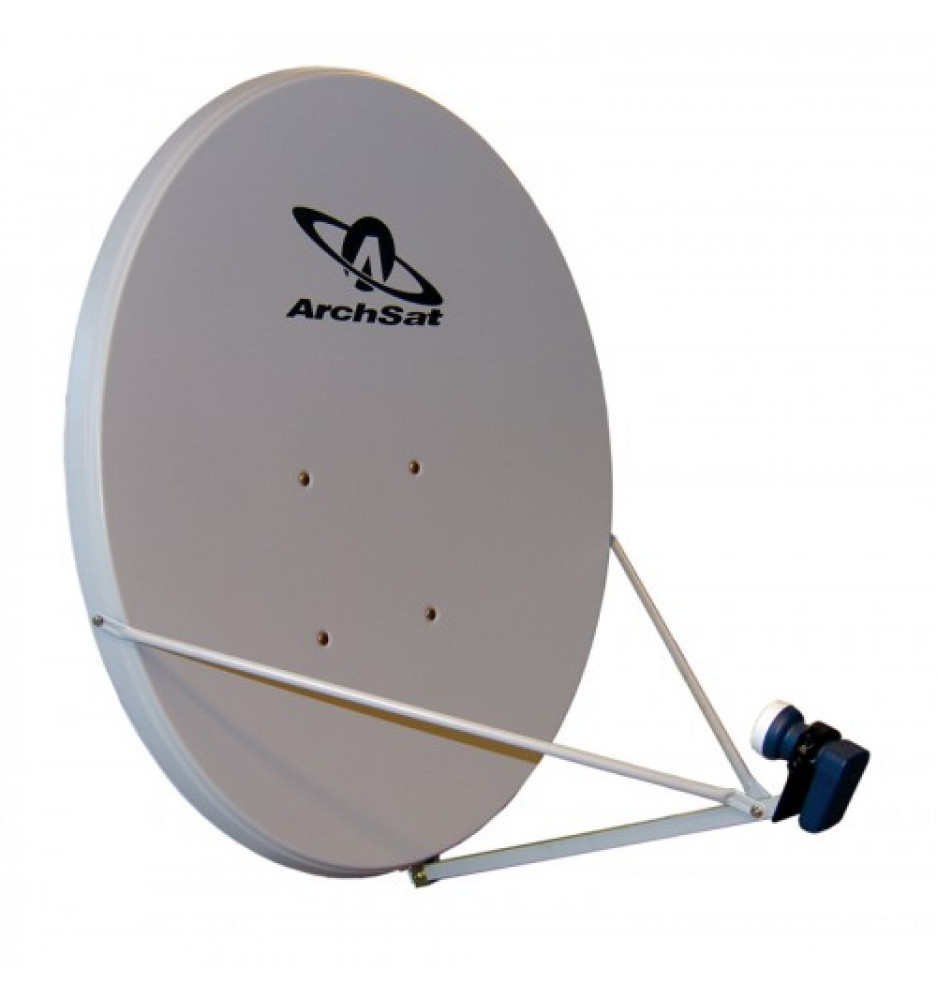 50cm Archsat Satellite dish White Offset