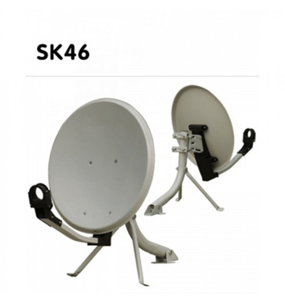 46x50cm Hyro SK Satellite dish (incl ground / wall mount)
