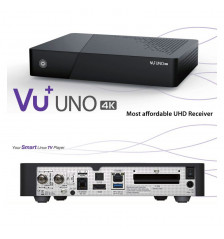 VU+ Uno 4K DVB-S2 Twin Tuner Linux 2160p